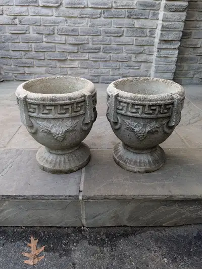 Heavy Concrete Planter Pots, View more