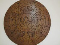 Hand Crafted Wood Carving art