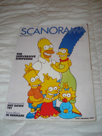 Scanorama Magazine, July/August 1991: The Subversive Simpsons
