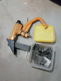 Bostitch flooring nailer and nails 