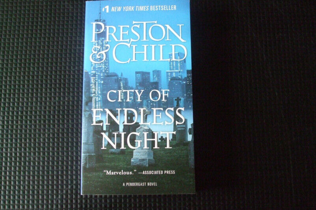 City of Endless Night by Douglas Preston and Lincoln Child in Fiction in Cambridge