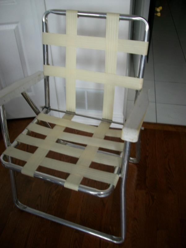 Lawn chairs (aluminum webbed) Patio & Garden Furniture Ottawa Kijiji