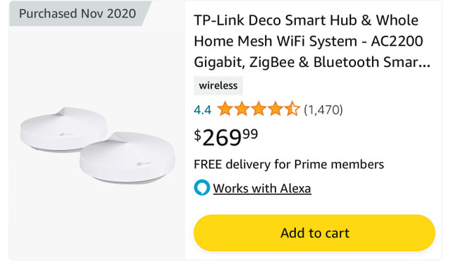 TP-Link Deco M9 Plus mesh routers in Networking in Markham / York Region - Image 2