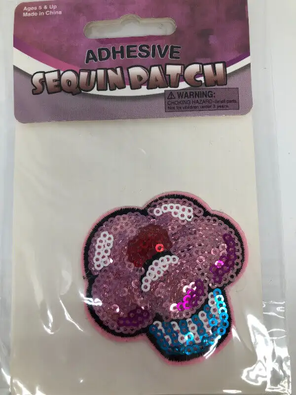 Lot of brand new Adhesive Sequin  patches - NIP62863271943811121