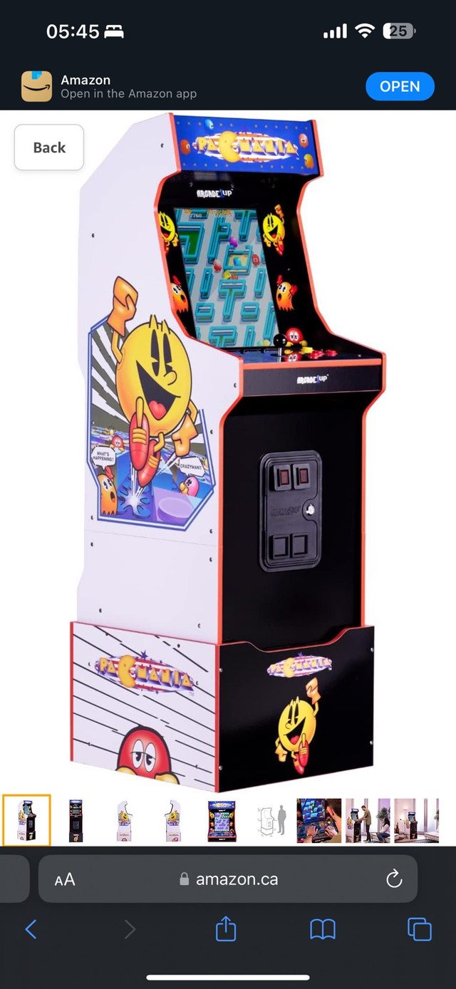 Arcade 1up PAC-Mania arcade machine  in Other in Gatineau