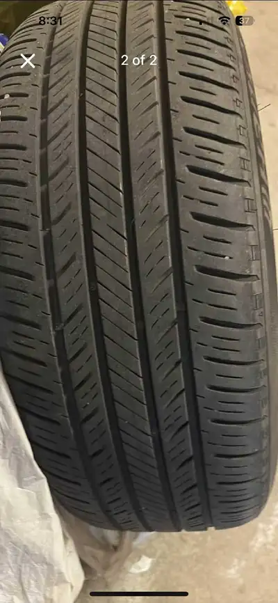 17" BMW mags with minor scruffs and with four season tires in excellent condition. Excellent price....