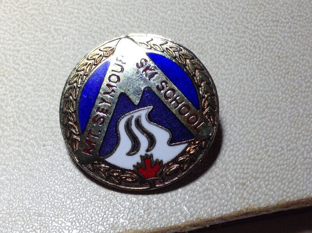 Vintage Mt Seymour Ski School Resort Skiing Mountain Vancouver C in Arts & Collectibles in Vancouver