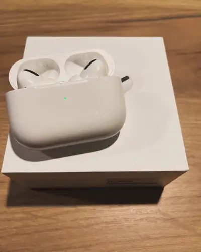 AirPods Pro 2 with noise cancellation and transparency mode for hearing