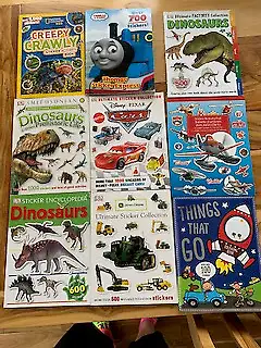 Sticker/activity books-gently used, View more