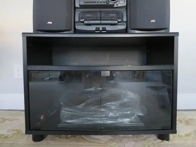 FOR SALE: JVC AUDIO SYSTEM, STAND , RECORD RECORDER in Pro Audio & Recording Equipment in London - Image 4