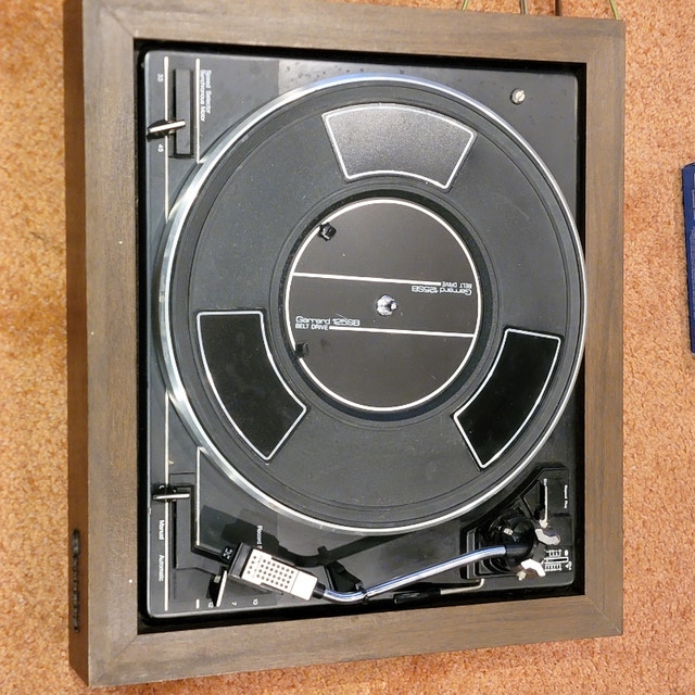 Garrard 125SB VINTAGE record player Stereo Systems & Home Theatre