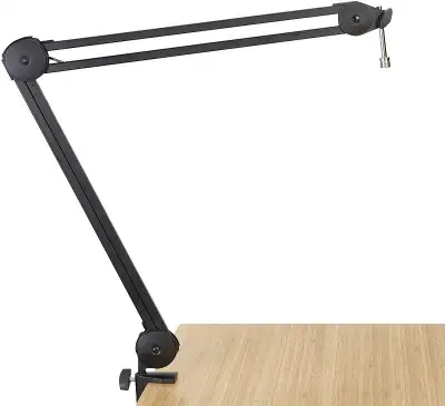 Gator Frameworks Deluxe Desk-Mounted Broadcast Microphone Boom, View more