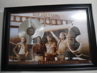 LED ZEPPELIN Framed Picture plus extras