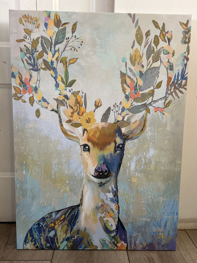 IKEA Deer Canvas Pictures in Home Décor & Accents in Calgary - Image 3