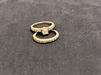Engagement and Wedding Diamond Ring - Size 5.25