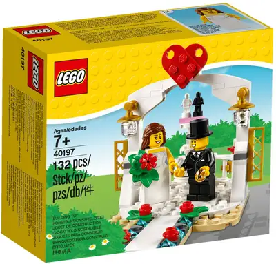 LEGO 40197 Wedding Favour Set 2018 (2018) 132 Pcs *RARE*, View more