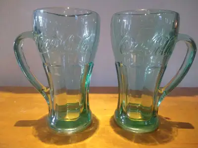 Coca Cola Verre Mug Tasse Vintage Rétro 20 $ Argent Comptant