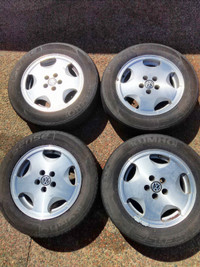 15 Inch OEM Volkswagen Wheels