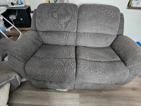 Electric Reclining Couch and Loveseat Set
