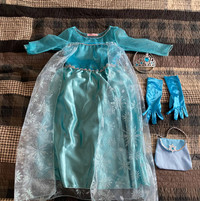 Costume Elsa (Frozen) with/avec accessories/accessoires