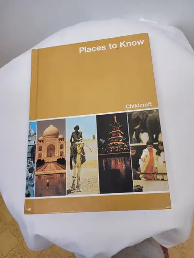 VTG Childcraft: The How & Why Library, Vol. 10 “Places To Know” Copyright: 1982 Hardcover educationa...