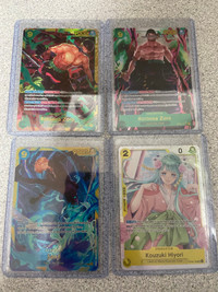 One piece trading cards