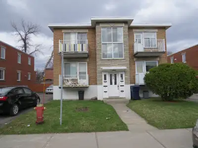 4 1/2 for rent in Laval near Montreal; Rent @ $1500 / M; Located in a quiet neighborhood; 1 parking...