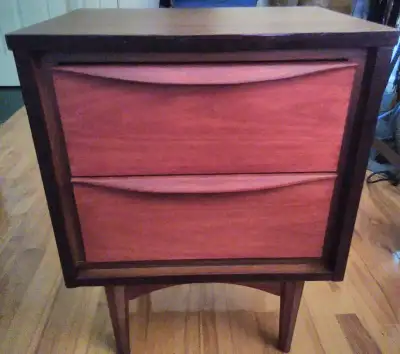 **Only One Nightstand. Mid Century Walnut Night Stand. $100.00, View more