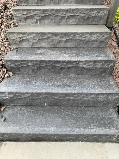 Cement Cast Steps (qty:4), View more