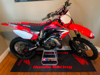 Honda Racing Motorcycle display carpets garage man cave mat rug