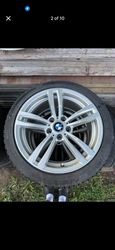 Selling a set of BMW winter tires that provide excellent grip and handling during the cold season. T...