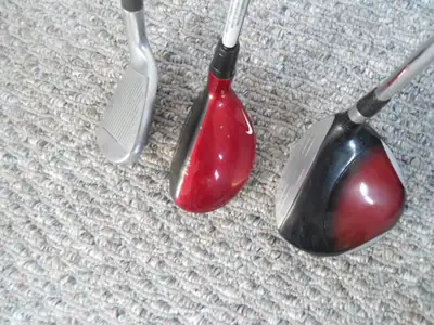 TWO LEFT HANDED GOLF CLUBS   4, View more