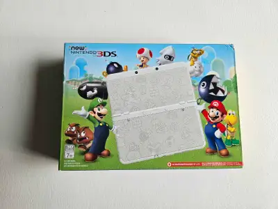 Selling excellent condition, new 3ds. Box is not in perfect condition, but the console itself is in...