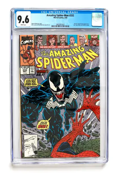 AMAZING SPIDER-MAN 332 CGC 9.6 Venom NM+, View more