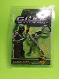 Gi Joe Rise of Cobra Snake Eyes keychain