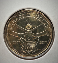 1917-2017 100th Anniversary of Toronto Maple Leafs dollar coin
