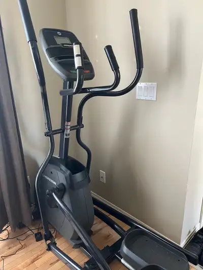 Selling my Horizon elliptical machine in great working condition. Perfect for home workouts — smooth...