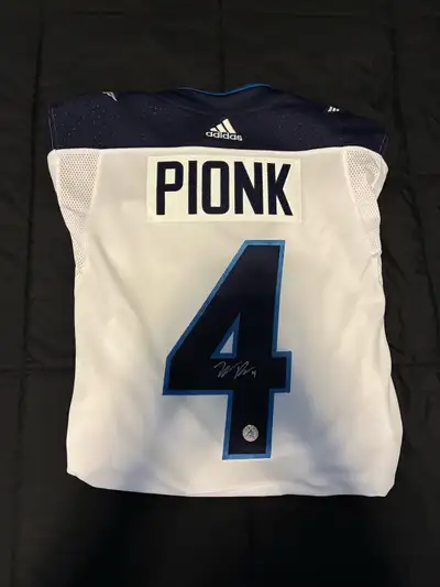 Signed Neal Pionk Jersey — Adidas Men’s Size 52, View more