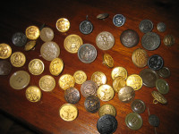 military buttons ww2
