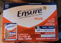 Ensure Plus strawberry or chocolate flavour 