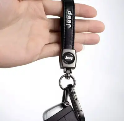 Brand new Car Metal Key Chain Auto leather Emblem Key Ring Honda Acura Jeep Toyota Ford...