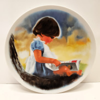 By Myself by Donald Zolan Collector Plate – Free with Purchase