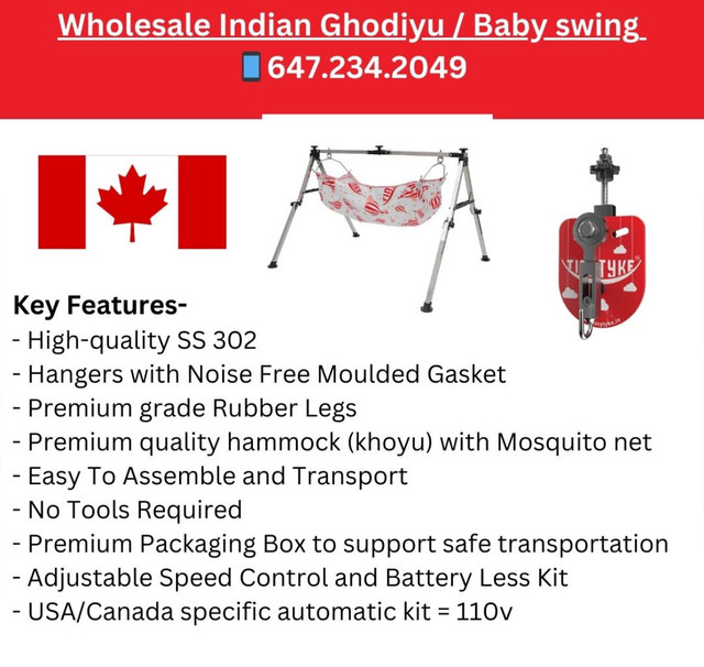 Ghodiyu for baby - Indian  in Other in St. Catharines - Image 4