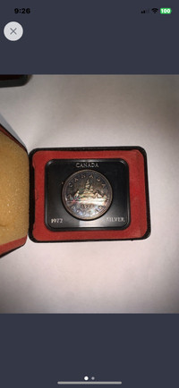 1972 Voyager Silver Dollar coin 