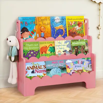 **NEW IN BOX**CASH ONLY**PICKUP TERWILLEGAR** Solid Wood Kids Bookshelf with 3 spacious front-facing...