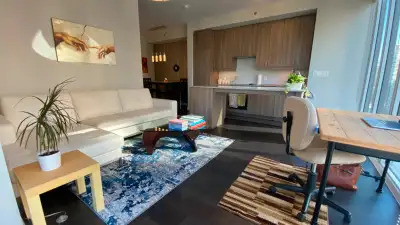 FullyFurnished Luxurious 2 bed/1 bath Corner Suite at Uni/Dundas
