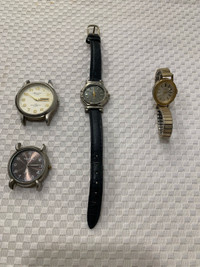 Vintage 3 Women’s  watches - selling for parts  $5.00 each 