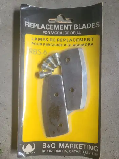 Mora Ice Auger Replacement Blades BRAND NEW, View more