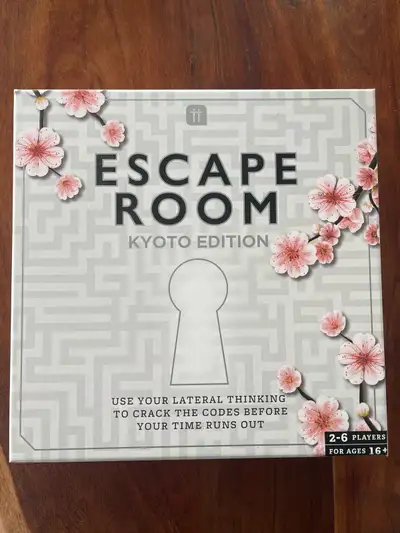 Immerse yourself in the Kyoto Edition of the Escape Room game, where you can use your lateral thinki...
