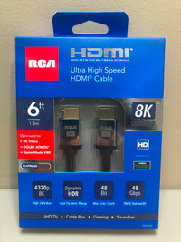 RCA 8K HDMI Cable